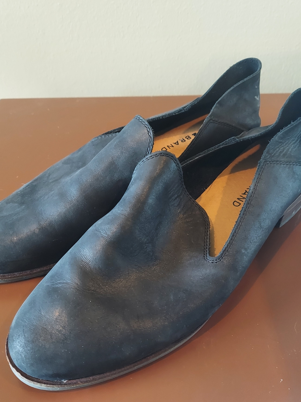 Lucky Brand Leather Slip On Cahill Loafers Women's Size 8